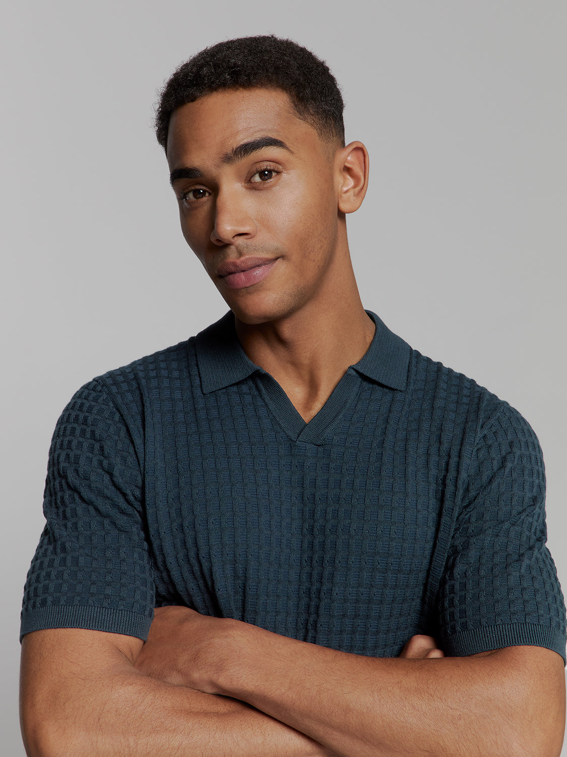 Short sleeve polo | Night