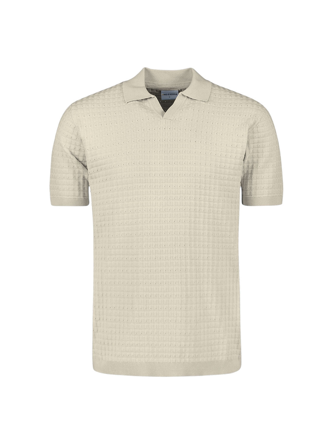 Short sleeve polo | Cement