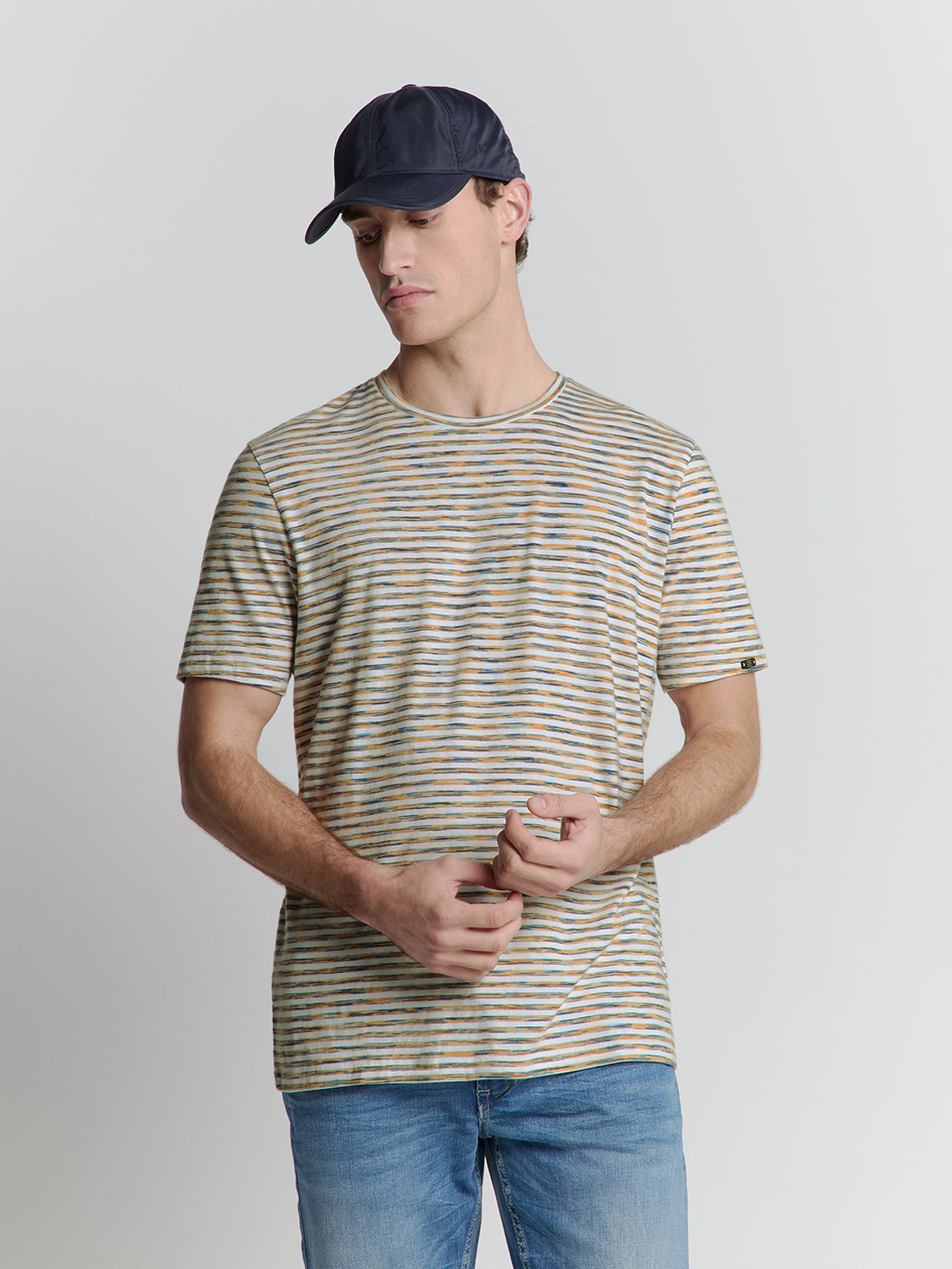 Crewneck T-Shirt | Yellow