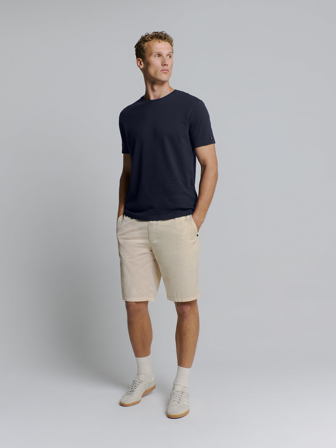 Crewneck T-Shirt | Deep Blue