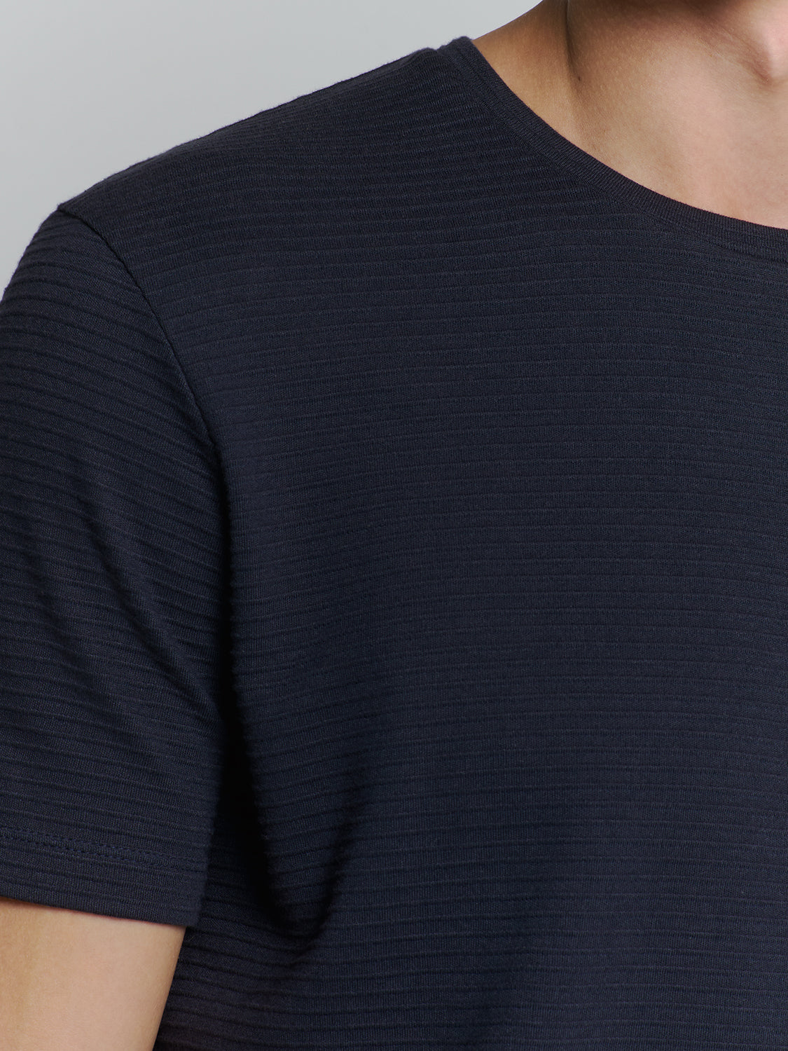 Crewneck T-Shirt | Deep Blue