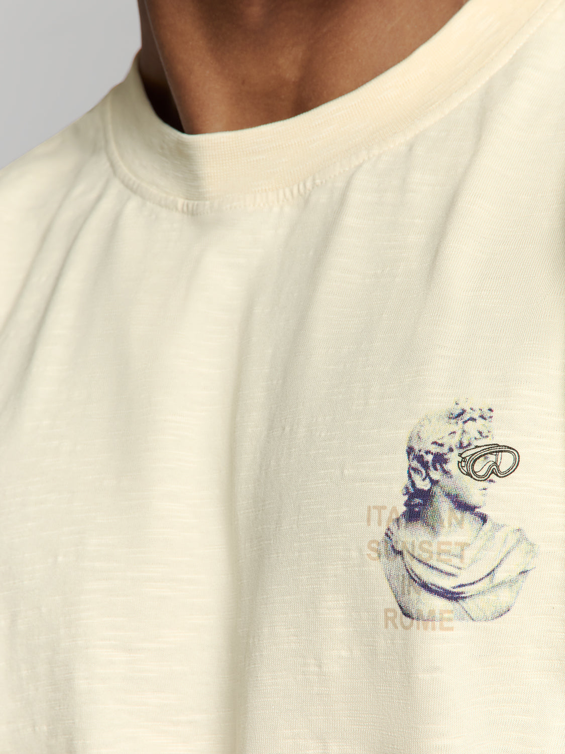 Crewneck T-Shirt | Offwhite