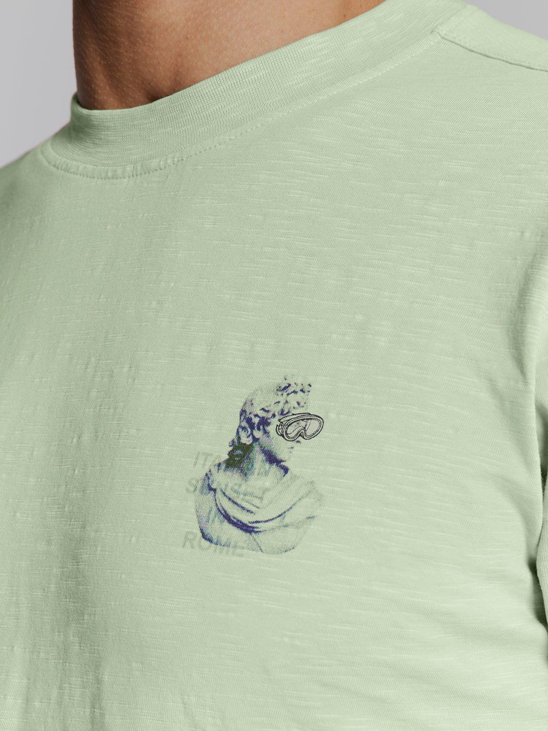Crewneck T-Shirt | Mint