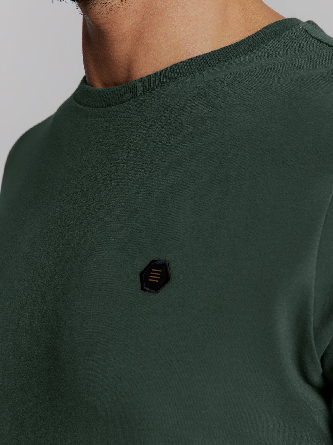 Crewneck T-Shirt | Dark Steel