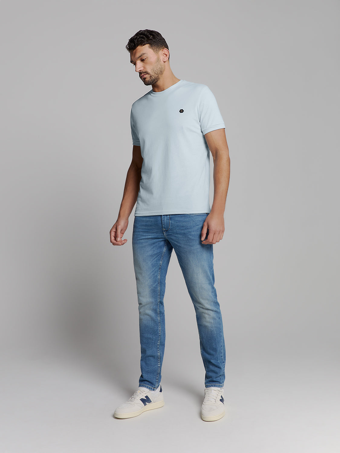 Crewneck T-Shirt | Cloud