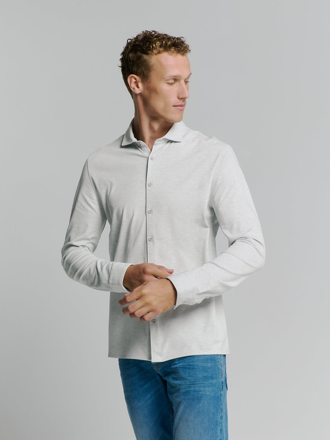 Jersey shirt | Chalk