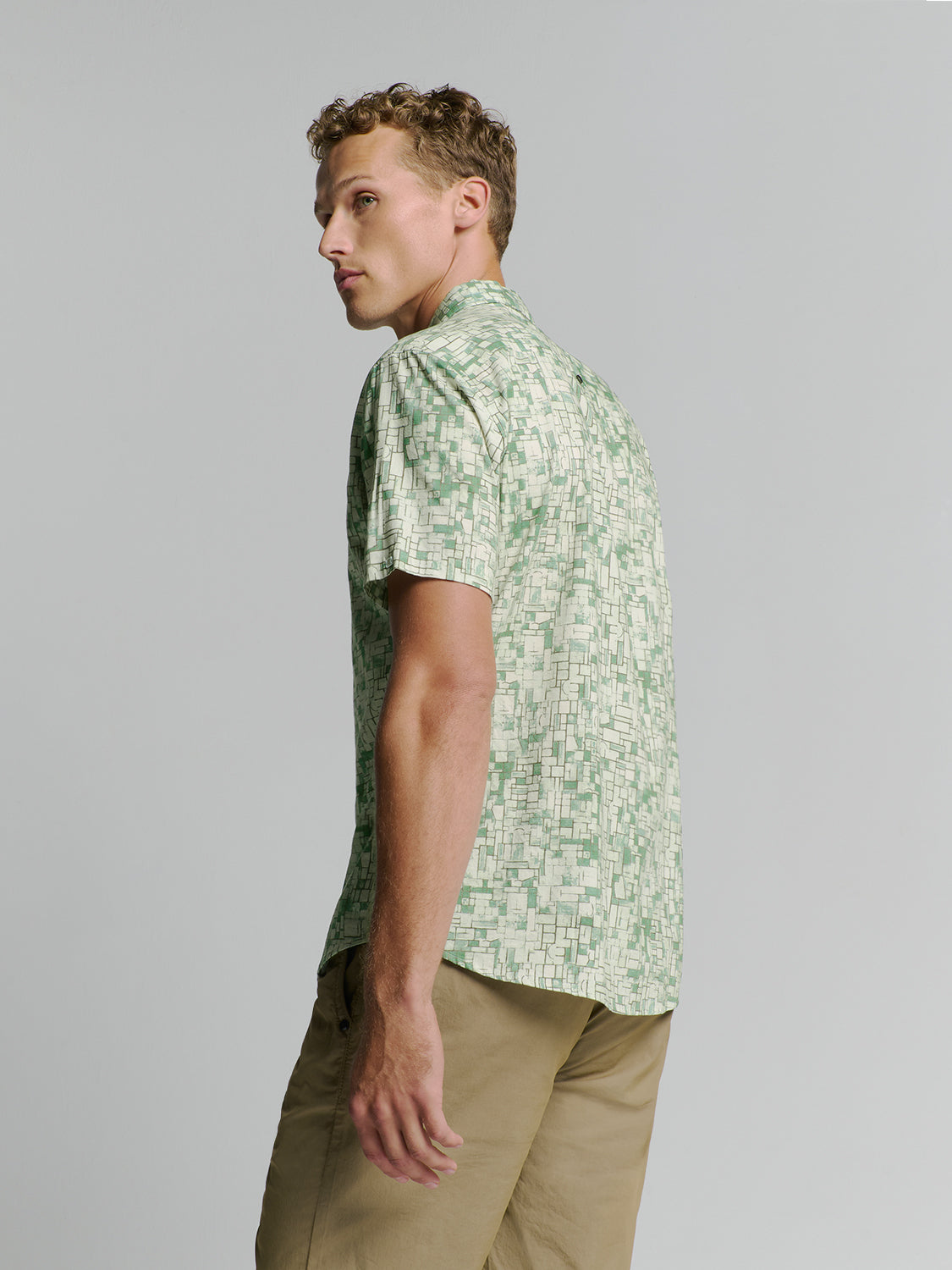Printed shirt | Green