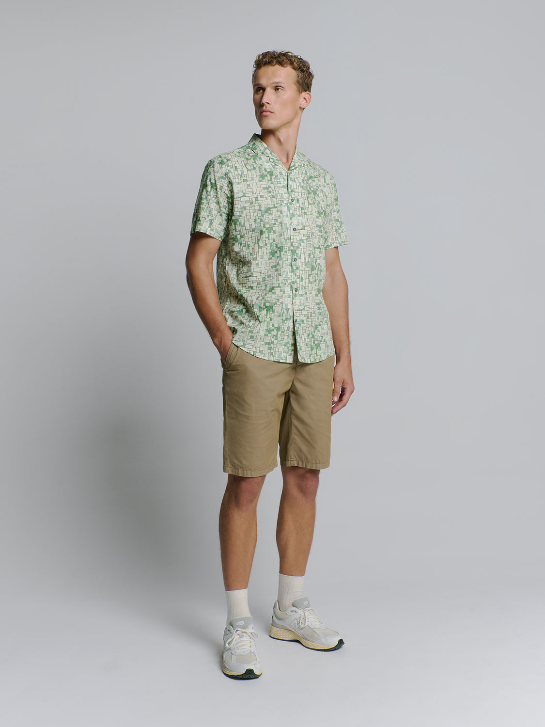 Printed shirt | Green