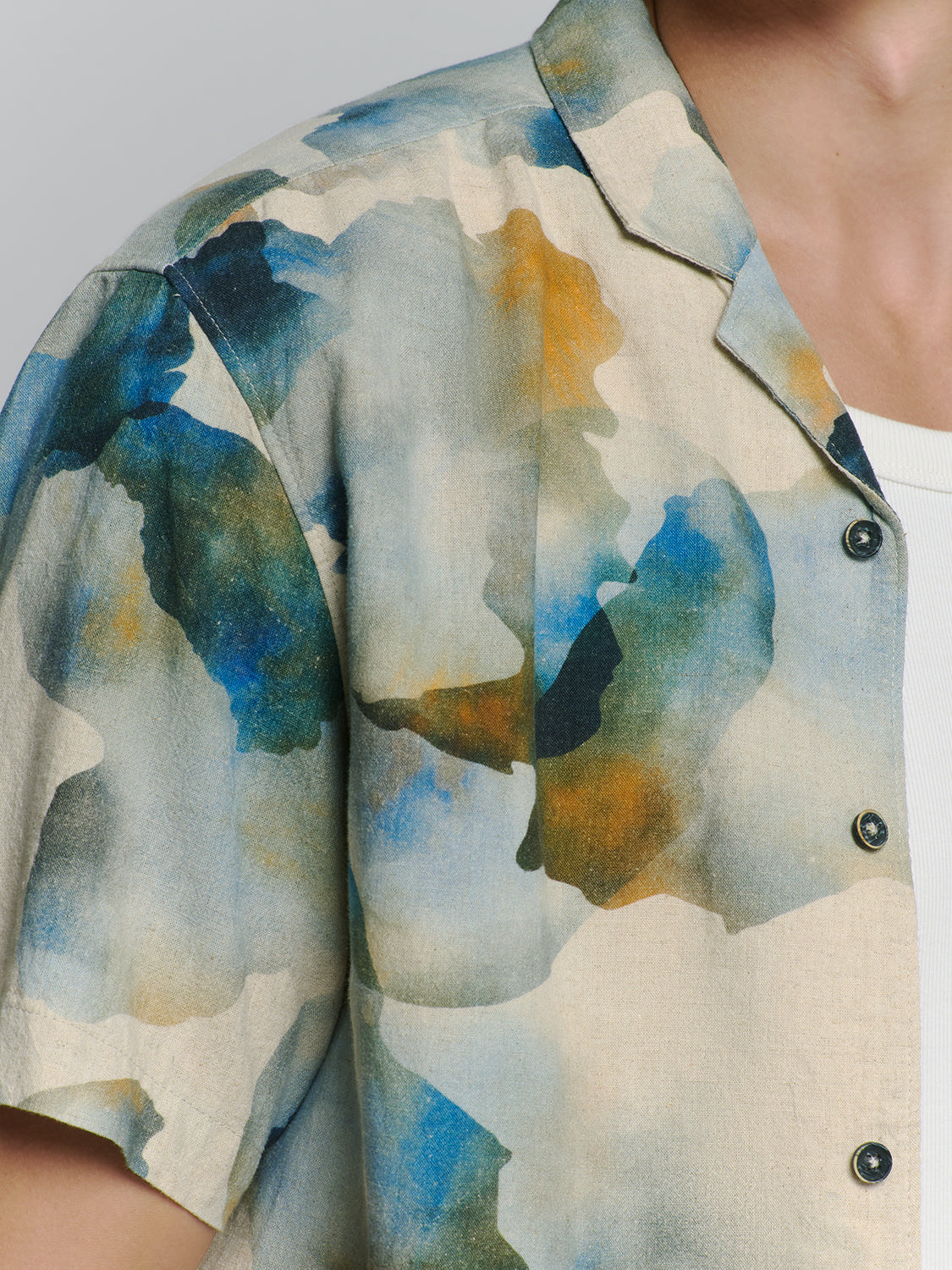Printed shirt | Blue