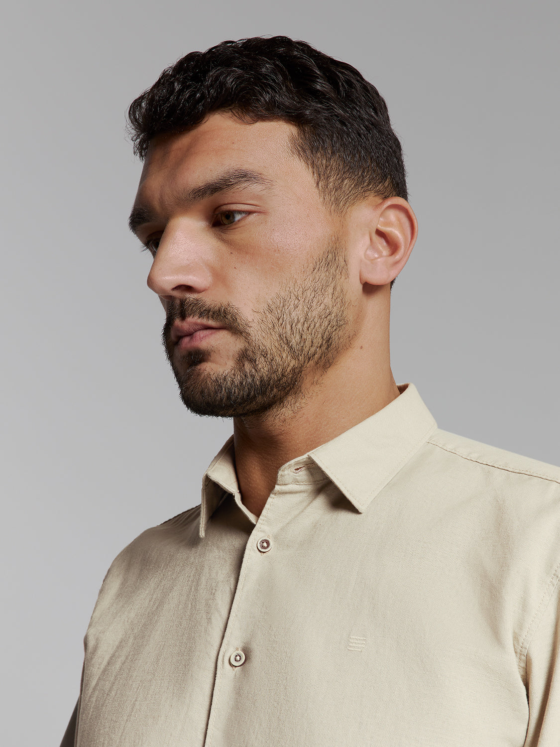 linen shirt | Light Desert