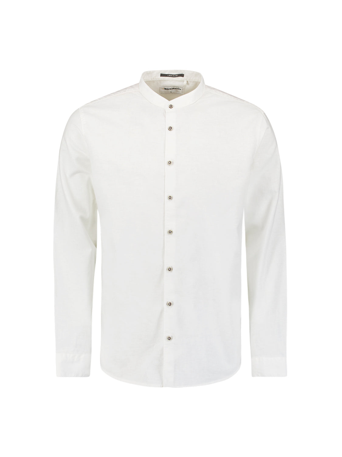 linen shirt | White