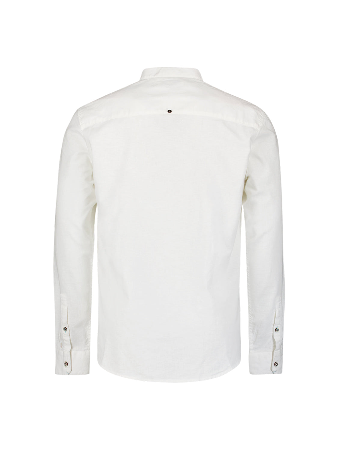 linen shirt | White