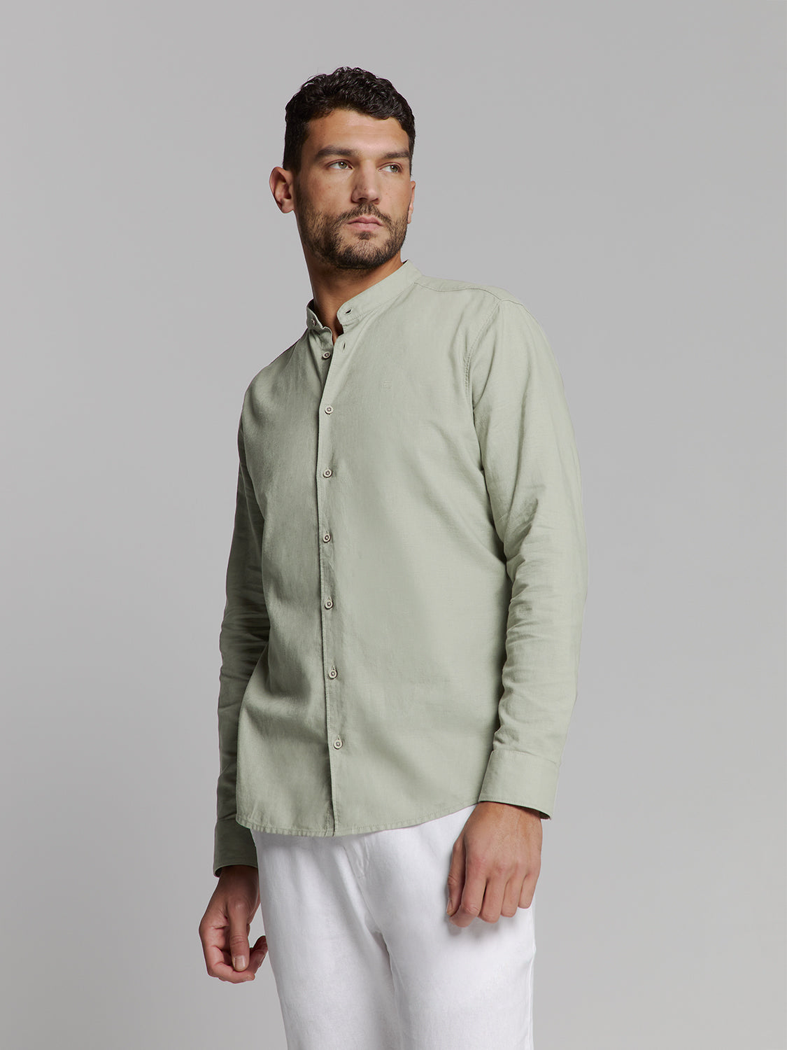 linen shirt | Light Army