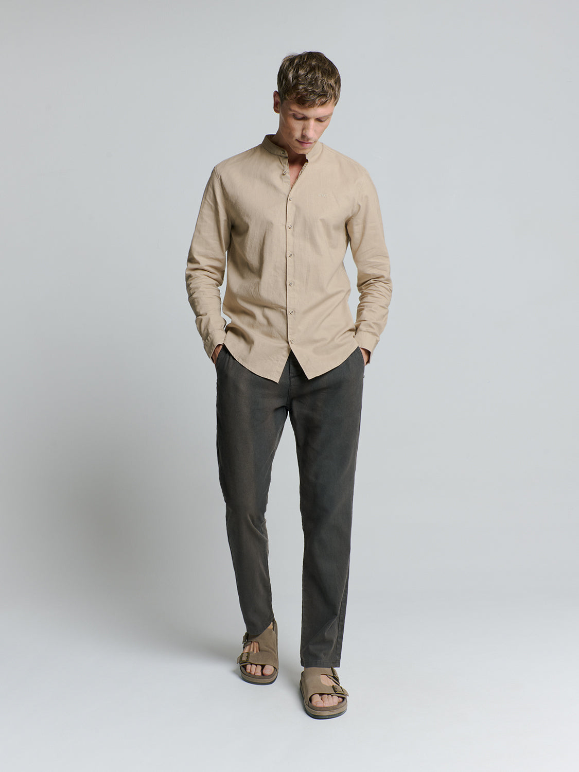 linen shirt | Light Desert