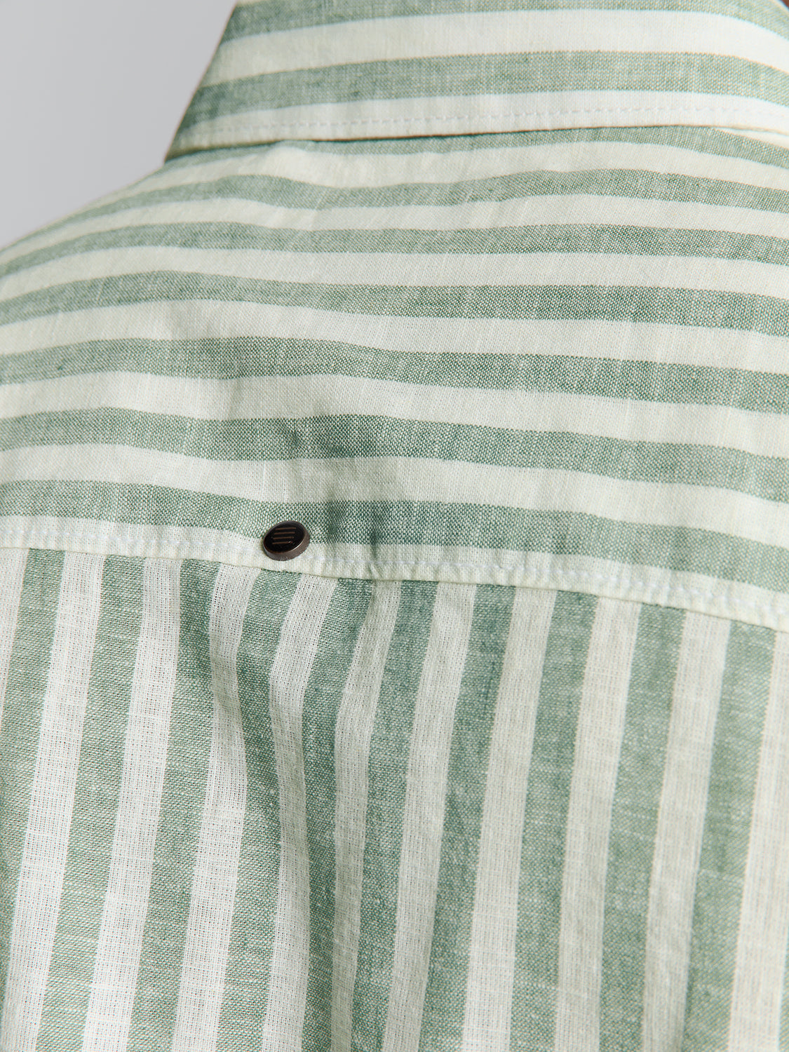 Linen shirt | Green