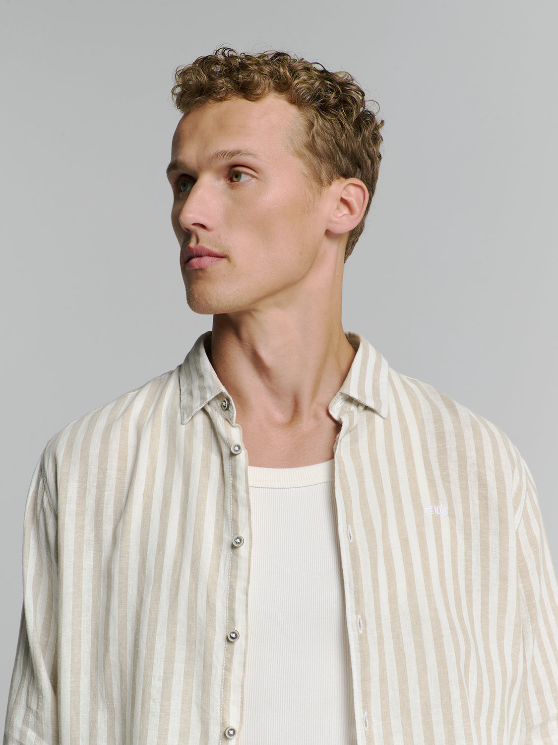 Linen shirt | Light Desert