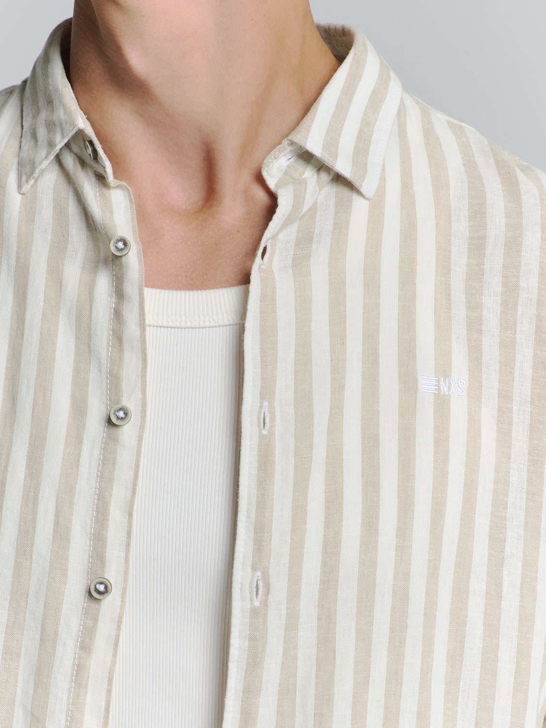 Linen shirt | Light Desert