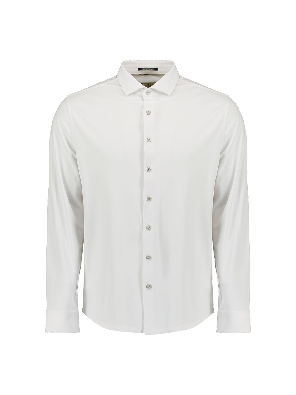 Jersey travel shirt | White