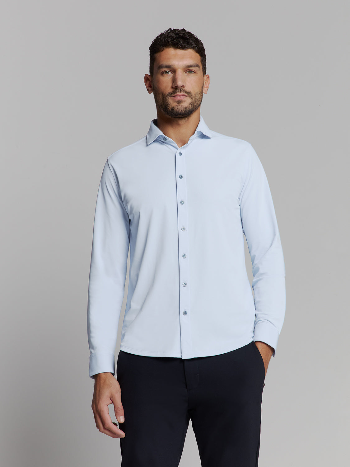 Jersey travel shirt | Ice