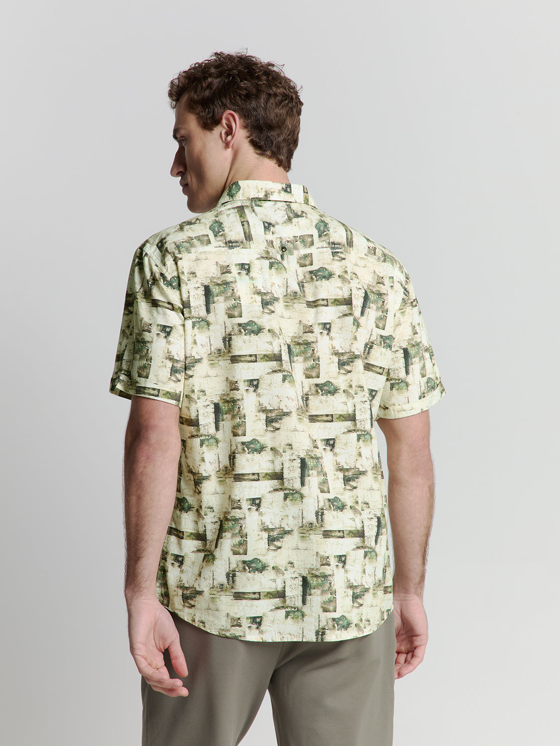 Printed shirt | Green
