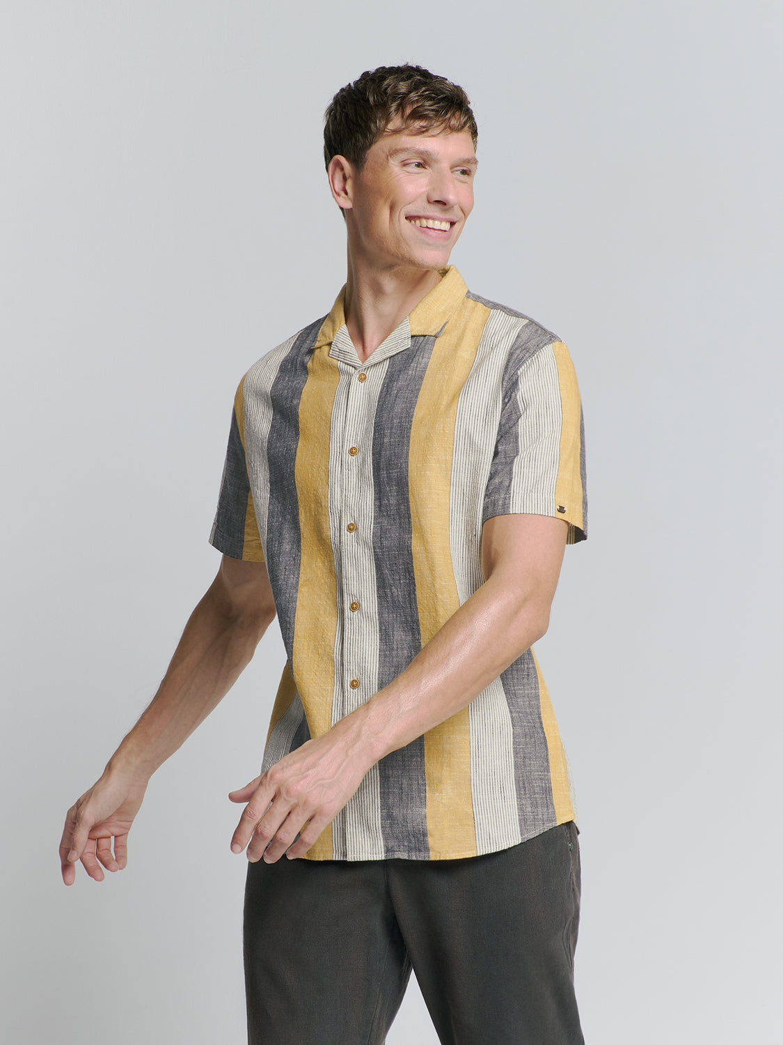 Striped shirt | Yellow