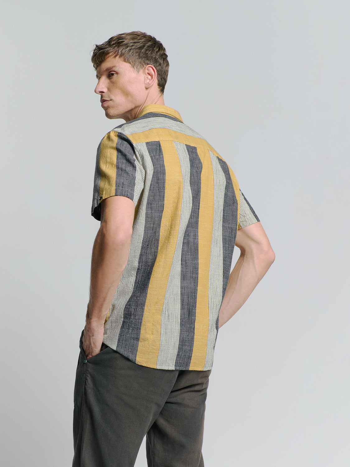 Striped shirt | Yellow