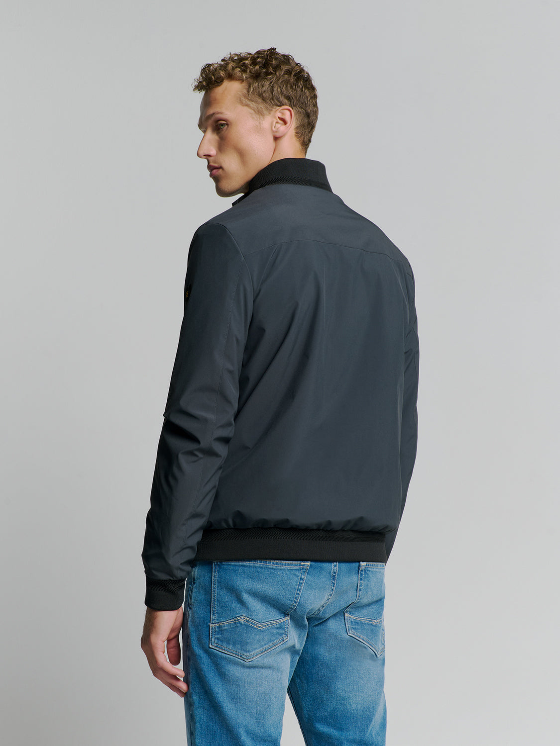 short fit jacket | Night