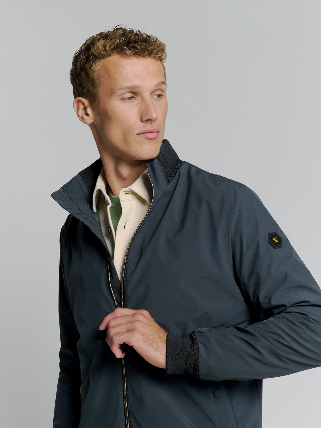 short fit jacket | Night