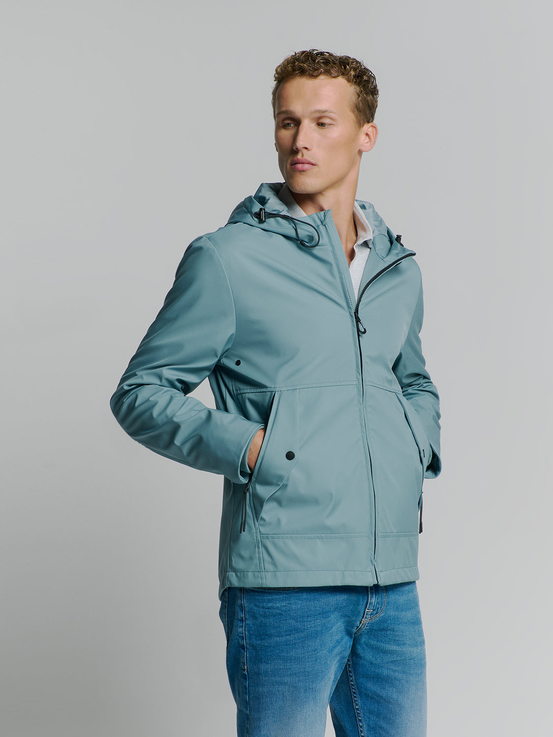 Hooded Jacket | Cloud