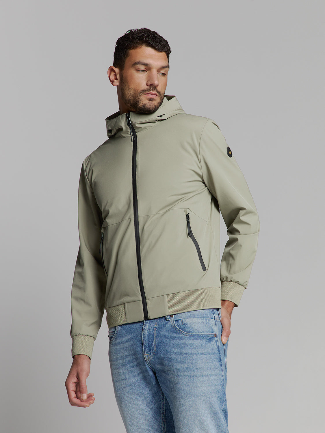 Hooded Jacket | Light Army