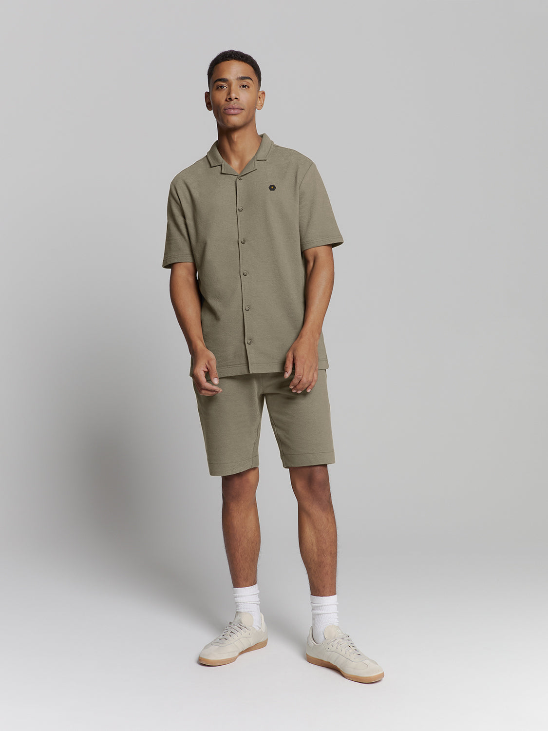 Jersey short | Dark Moss
