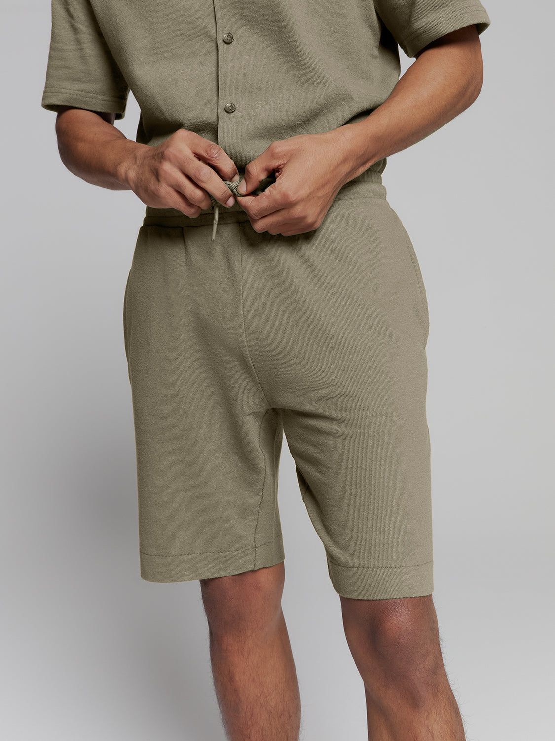 Jersey short | Dark Moss