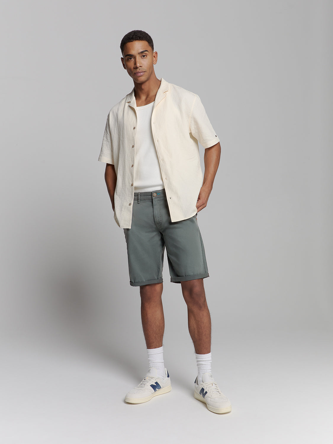 Chino short | Dark Steel