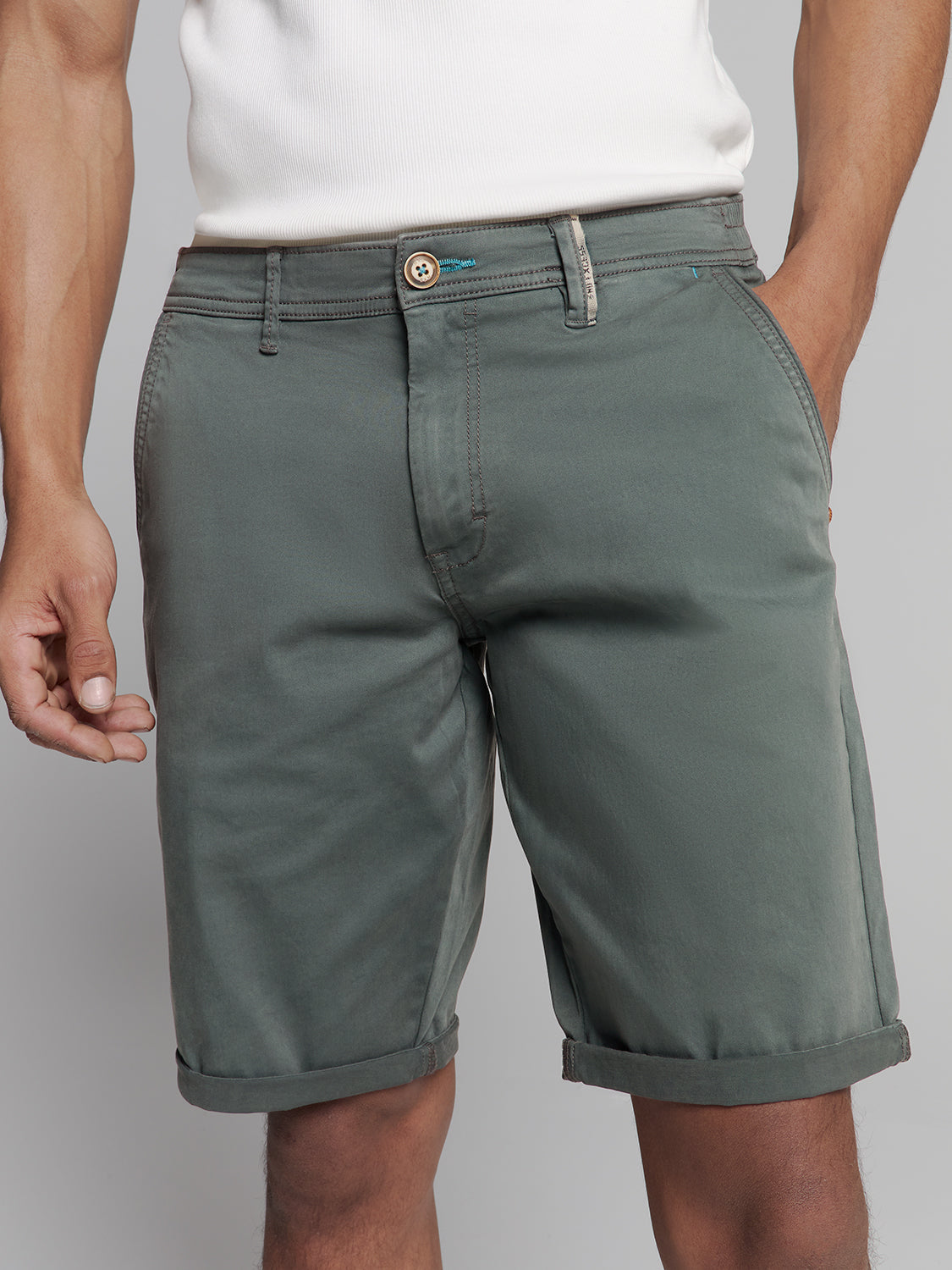 Chino short | Dark Steel