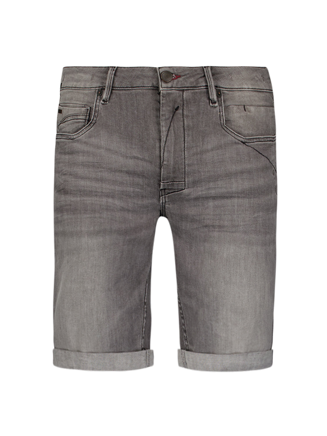 Denim short | Grey Denim
