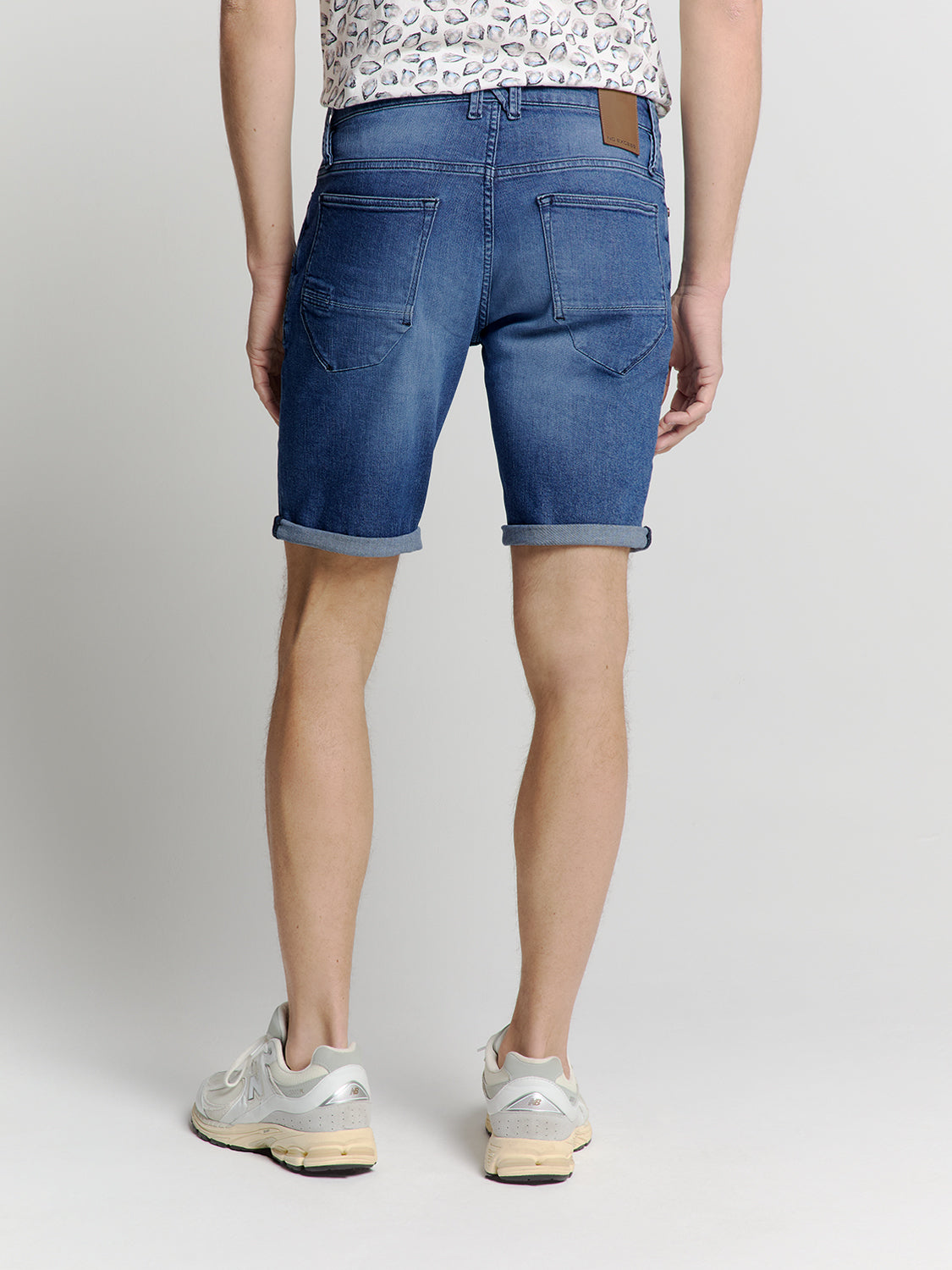 Denim short | Stone Used Denim
