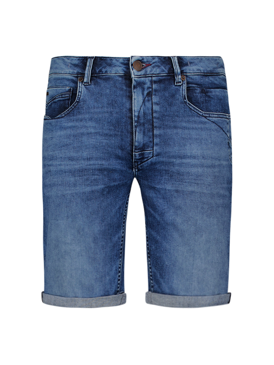 Denim short | Stone Used Denim