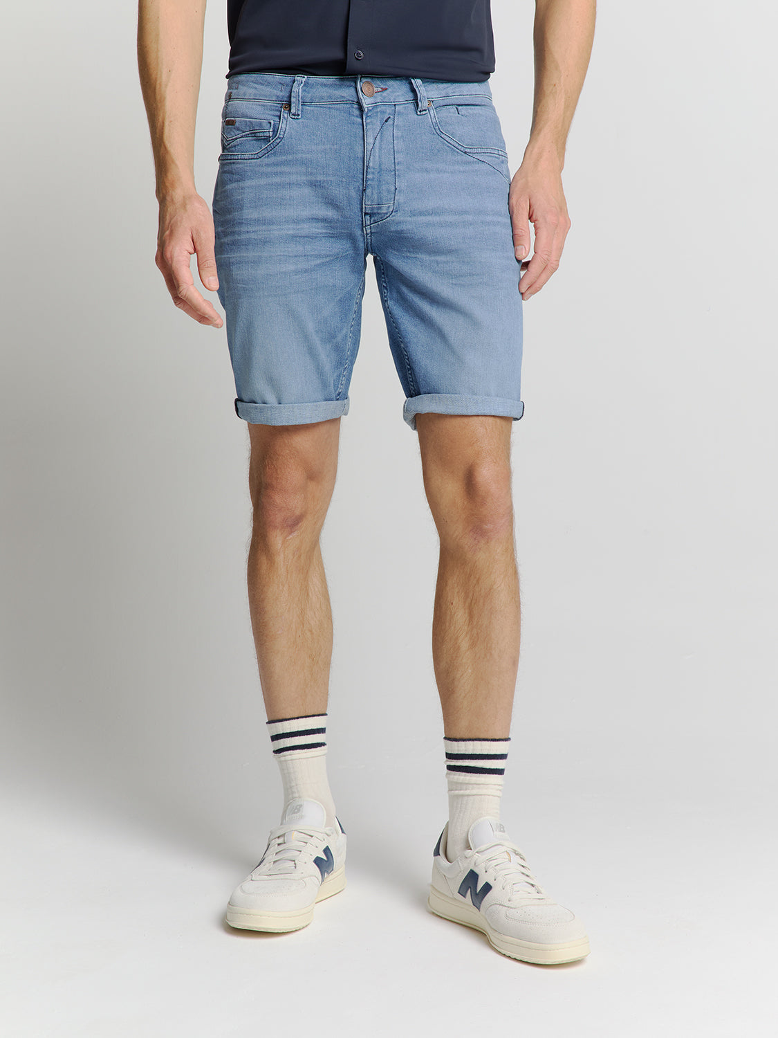 Denim short | Bleach Denim