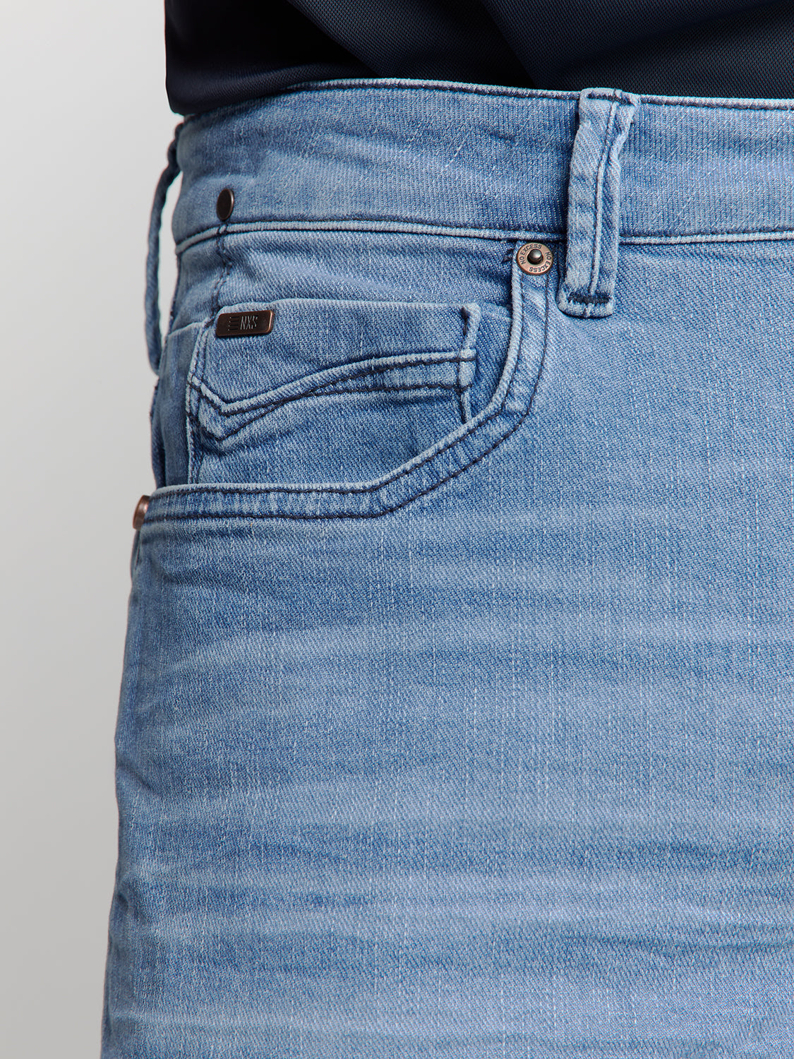 Denim short | Bleach Denim