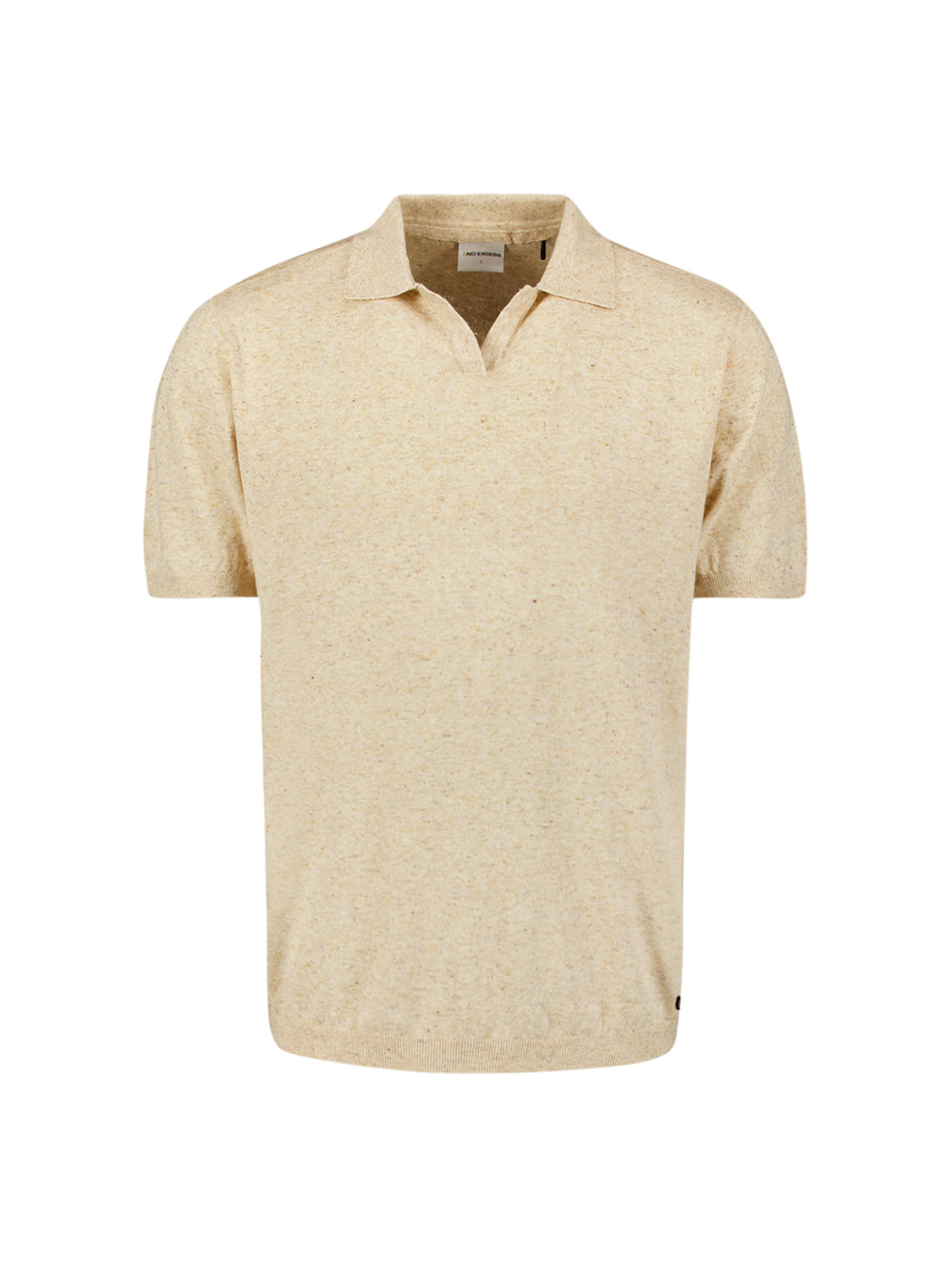 Short sleeve polo | Sand