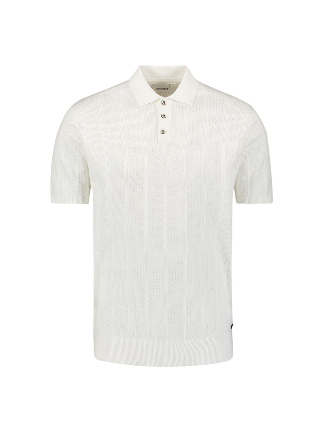 Short sleeve polo | Offwhite