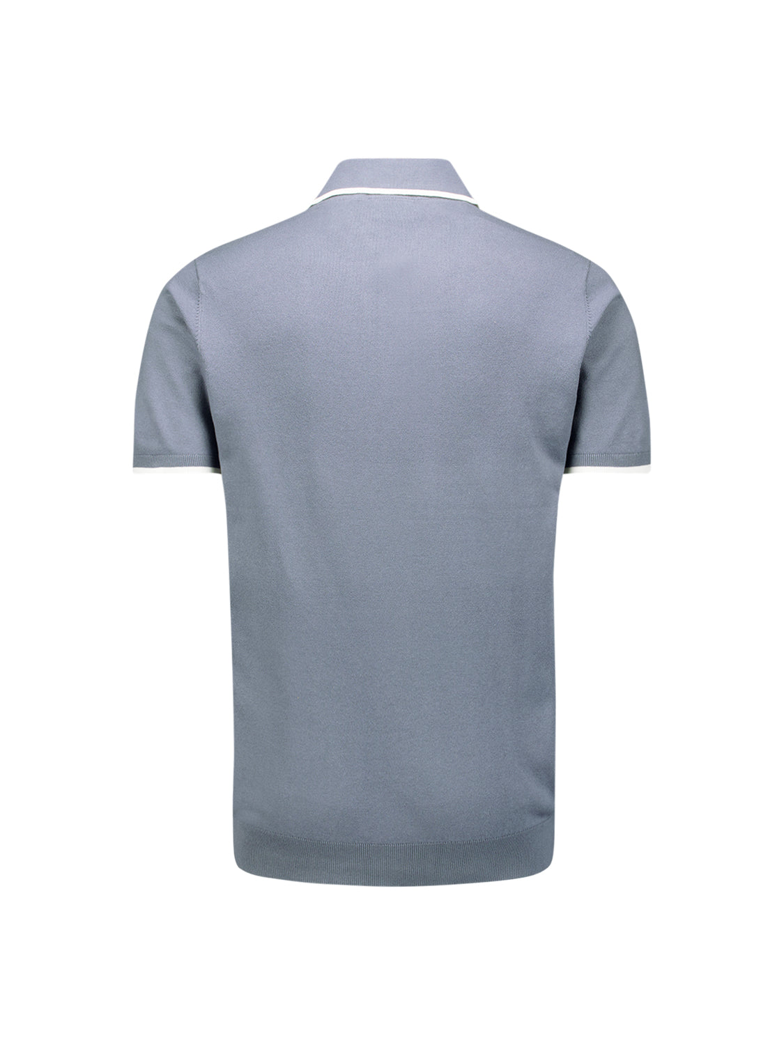 Short sleeve polo | Washed Blue