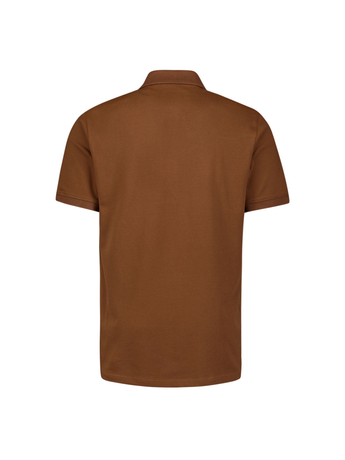 Pique poloshirt | Camel