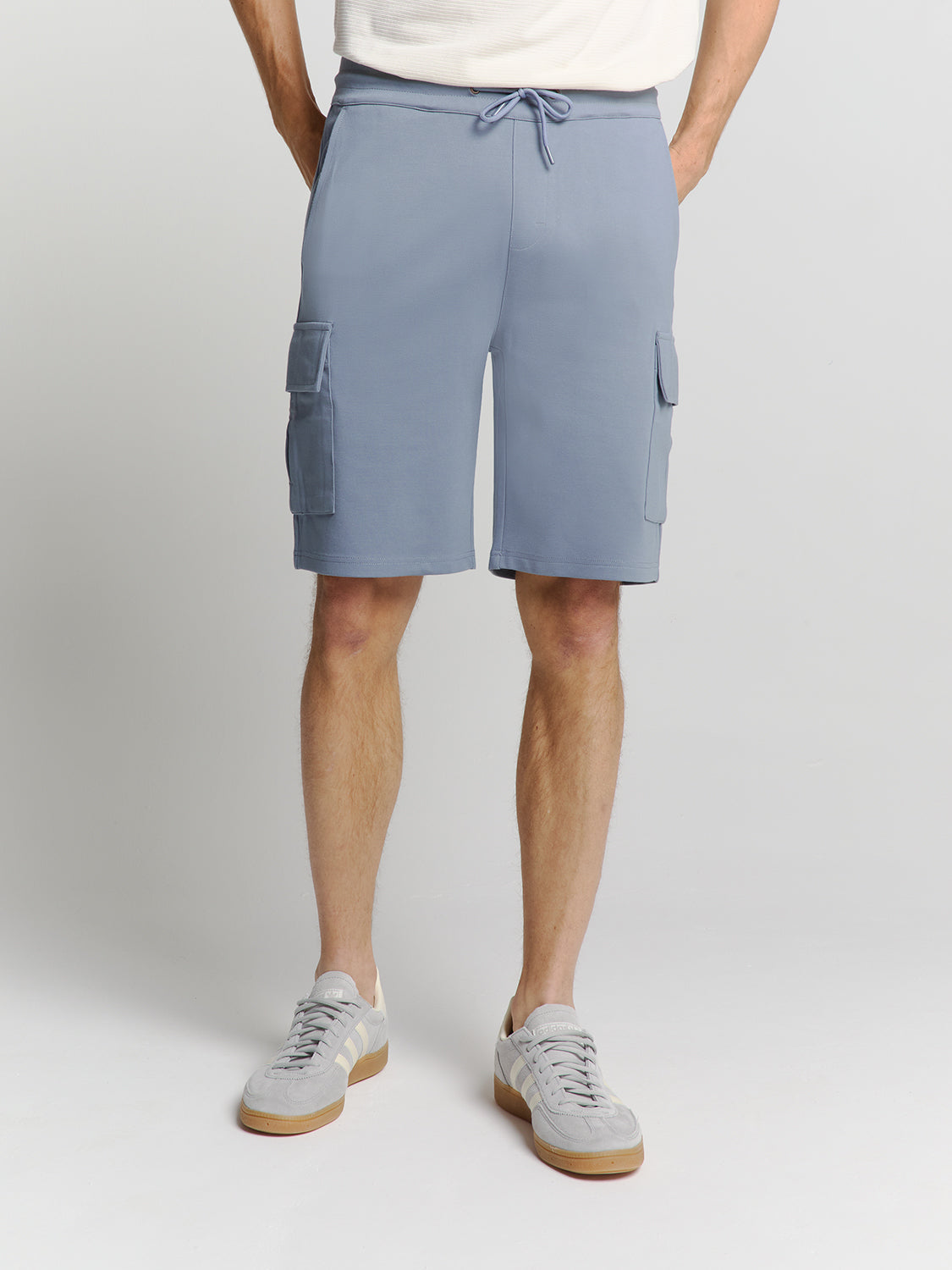 Jersey short | Washed Blue