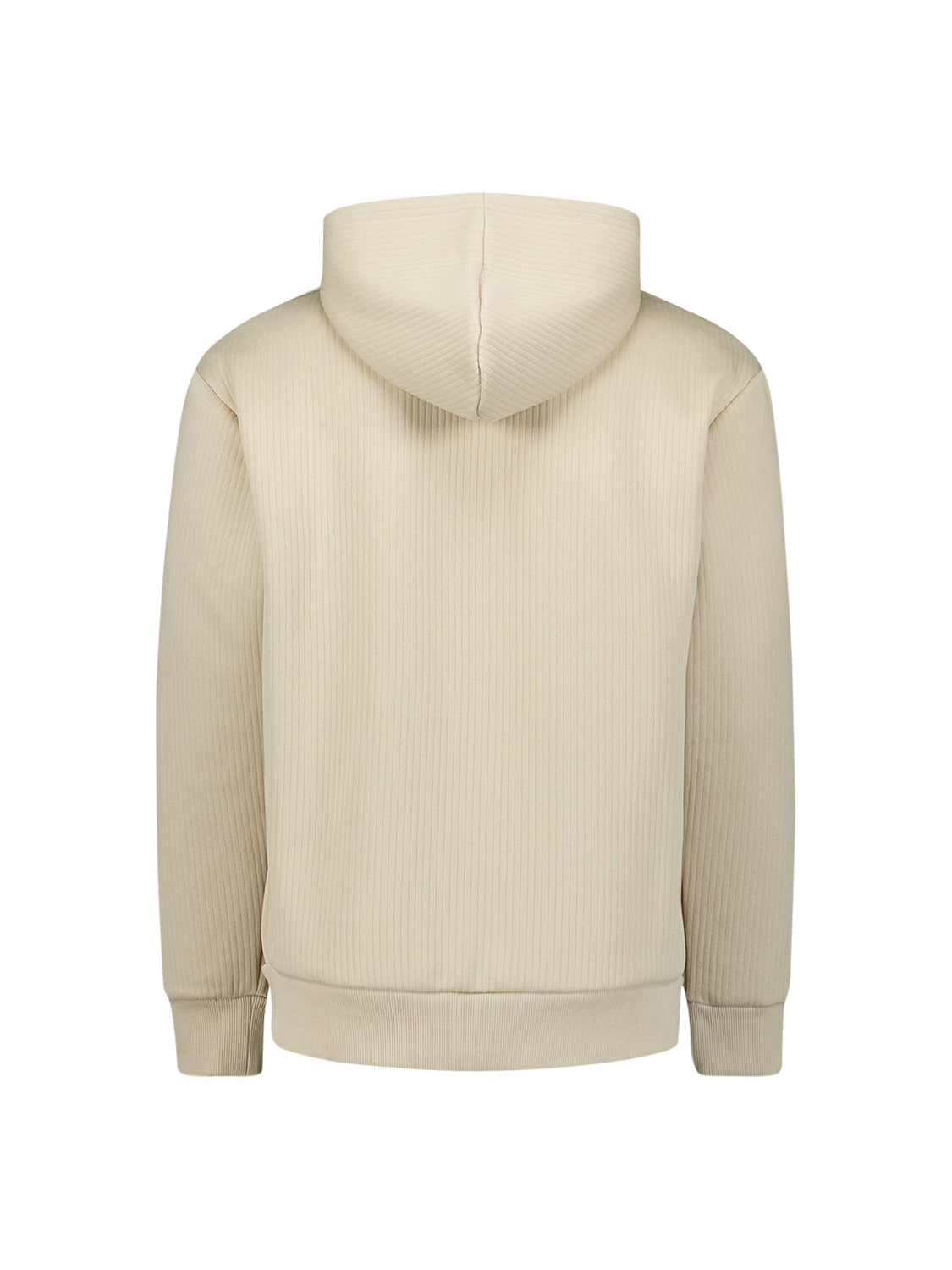 Hooded textured cardigan | Kit