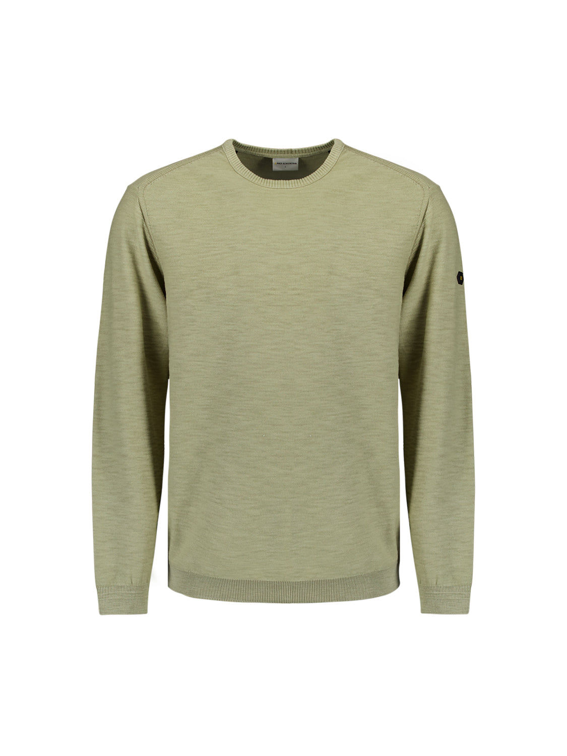 Washed look jumper | Light Moss