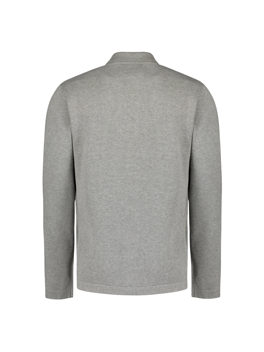 Button-Up cardigan | Grey Melange