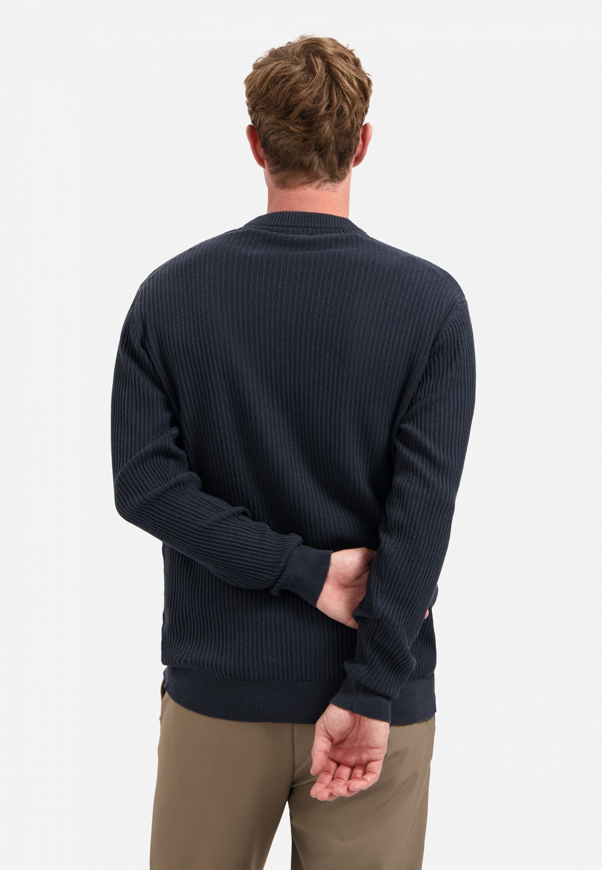 Ribbed jumper | Night
