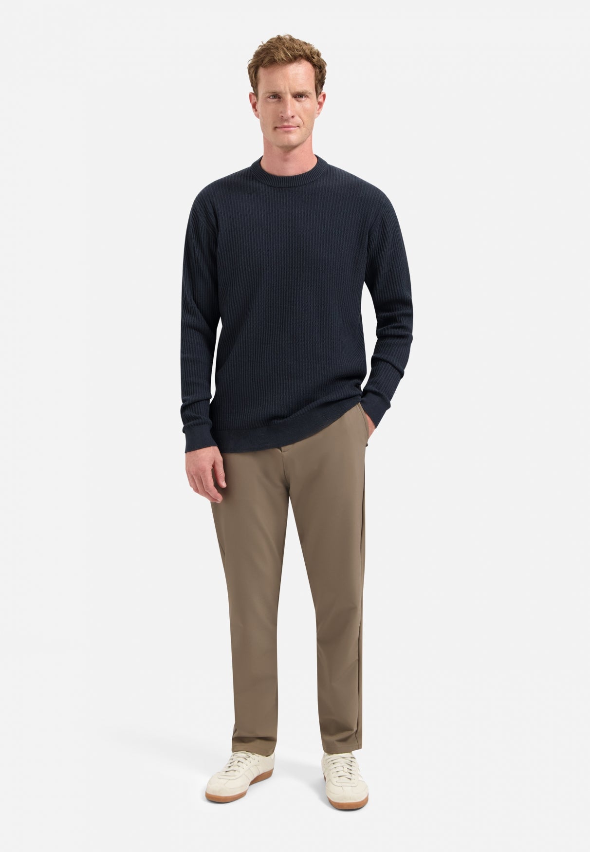 Ribbed jumper | Night