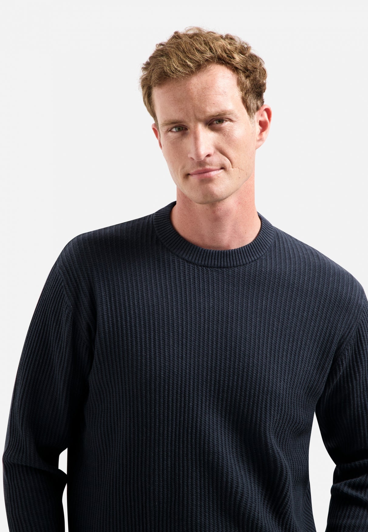 Ribbed jumper | Night